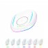 Mouse Jiggler Undetectable Mouse Mover With Timer Function LED Lights Plug Play Move Mechanical Turntable Pad White