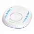 Mouse Jiggler Undetectable Mouse Mover With Timer Function LED Lights Plug Play Move Mechanical Turntable Pad White