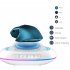 Mouse Jiggler Undetectable Mouse Mover With Timer Function LED Lights Plug Play Move Mechanical Turntable Pad White