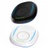 Mouse Jiggler Undetectable Mouse Mover With Timer Function LED Lights Plug Play Move Mechanical Turntable Pad White