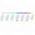 Mouse Jiggler Undetectable Mouse Mover With Timer Function LED Lights Plug Play Move Mechanical Turntable Pad White