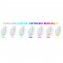Mouse Jiggler Undetectable Mouse Mover With Timer Function LED Lights Plug Play Move Mechanical Turntable Pad White