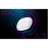Mouse Jiggler Undetectable Mouse Mover With Timer Function LED Lights Plug Play Move Mechanical Turntable Pad White