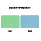 Mouse  Pad  Double sided  Non slip Plain Color Waterproof Leather Gaming Mouse Mat Green blue