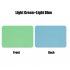 Mouse  Pad  Double sided  Non slip Plain Color Waterproof Leather Gaming Mouse Mat Green blue