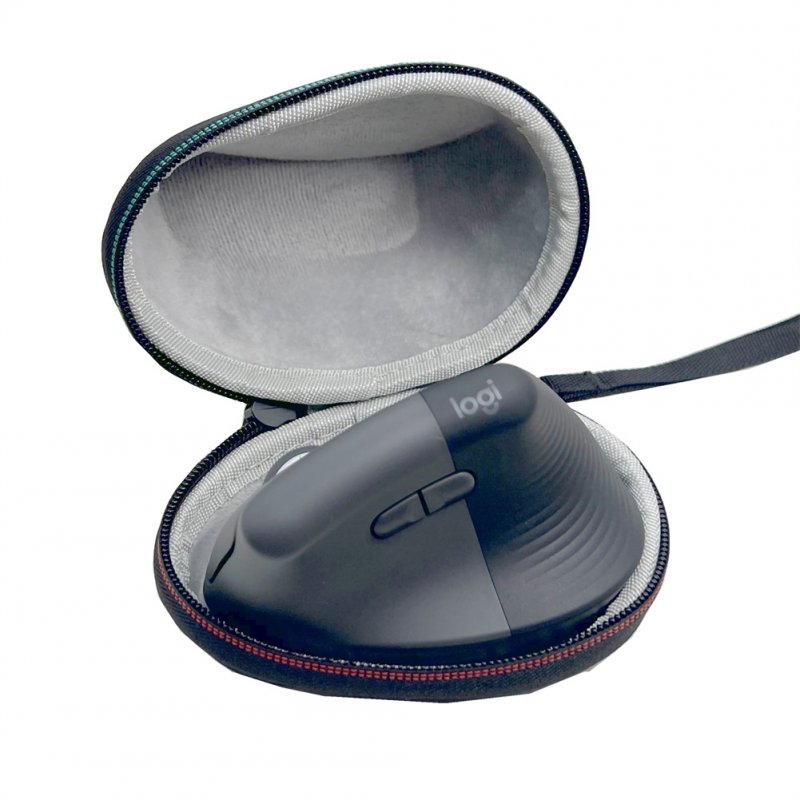 Mouse Storage Case Portable Hard Case Replacement Compatible For Logitech Lift Vertical Ergonomic Mouse black