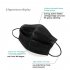 Mouth Mask Disposable Black Cotton Mouth muffle Face Masks Non Woven Mask Anti Dust Mask individual package
