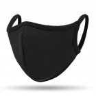 Mouth Masks Quick-drying Breathable Dust-proof Outdoor Masks For Men Women Spring Summer Face Shield Cover Pure black_One size