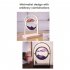 Moving Sand Art Lamp Sand Lamp With LED Light Transparent Glass Stainless Steel Bracket 3D Mobile Sand Painting Table Lamp Decor For Bedroom Living Room black q