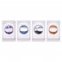 Moving Sand Art Lamp Sand Lamp With LED Light Transparent Glass Stainless Steel Bracket 3D Mobile Sand Painting Table Lamp Decor For Bedroom Living Room black q