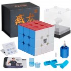 Moyu Weilong GTS3 <span style='color:#F7840C'>M</span> 3x3 Speed Cube Stickerless Magnetic Moyu Weilong GTS 3M 3x3x3 Cube Puzzle GTS V3 Light magnetic version