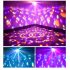 Mp3 Music Disco Magic Ball Lights With Remote Control 9 Colors Led Party Lamp Voice Controlled Rotating Lights For Dance Hall Ktv Bar Stage US Plug