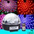 Mp3 Music Disco Magic Ball Lights With Remote Control 9 Colors Led Party Lamp Voice Controlled Rotating Lights For Dance Hall Ktv Bar Stage US Plug