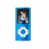 Mp3 Music Player Mini Hifi Portable Support Multiple Formats Music Player blue