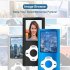 Mp3 Music Player Mini Hifi Portable Support Multiple Formats Music Player blue