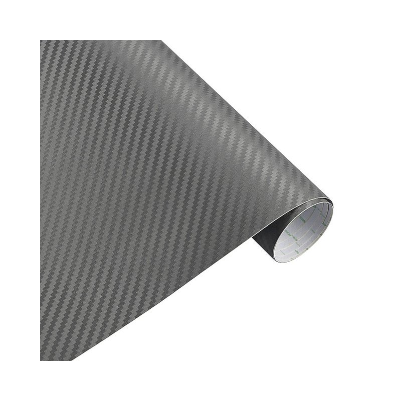30cmx127cm 3D Carbon Fiber Vinyl Car Twill Wrap Sheet Roll Film Car Stickers  Decals for Motorcycle Car Automobiles Styling Accessories  