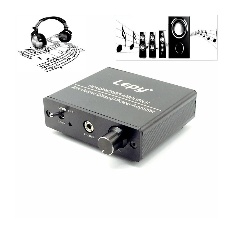Lepy-a1 Digital Mini Headphone Power Amplifier 