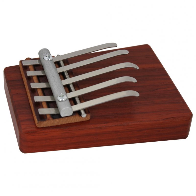 5-tone Kalimba Wood Thumb Piano Easy To Learn Musical Instrument for Kids Adults 