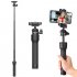 Mt 34 Extendable Smartphone Selfie Tripod With Phone Mount 80cm Vlog Slr Mobile Tripod black