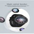 Mt12 Intelligent Watch Electronic Compass 8g Music Memory Recording Bluetooth compatible Calling Sports Monitoring Bracelet black