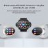 Mt12 Intelligent Watch Electronic Compass 8g Music Memory Recording Bluetooth compatible Calling Sports Monitoring Bracelet gold