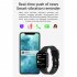 Mt28 Men Women Smart Watch 1 54 inch Large Full Touch screen Multi functional Sports Wristwatch Compatible For Ios Android rose gold steel belt