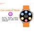 Mt30 Series 8 Smart Watch Wireless Charging 300ma Battery Gps Tracking Fitness Smartwatch Black Leather Strap