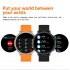Mt30 Series 8 Smart Watch Wireless Charging 300ma Battery Gps Tracking Fitness Smartwatch Black Leather Strap