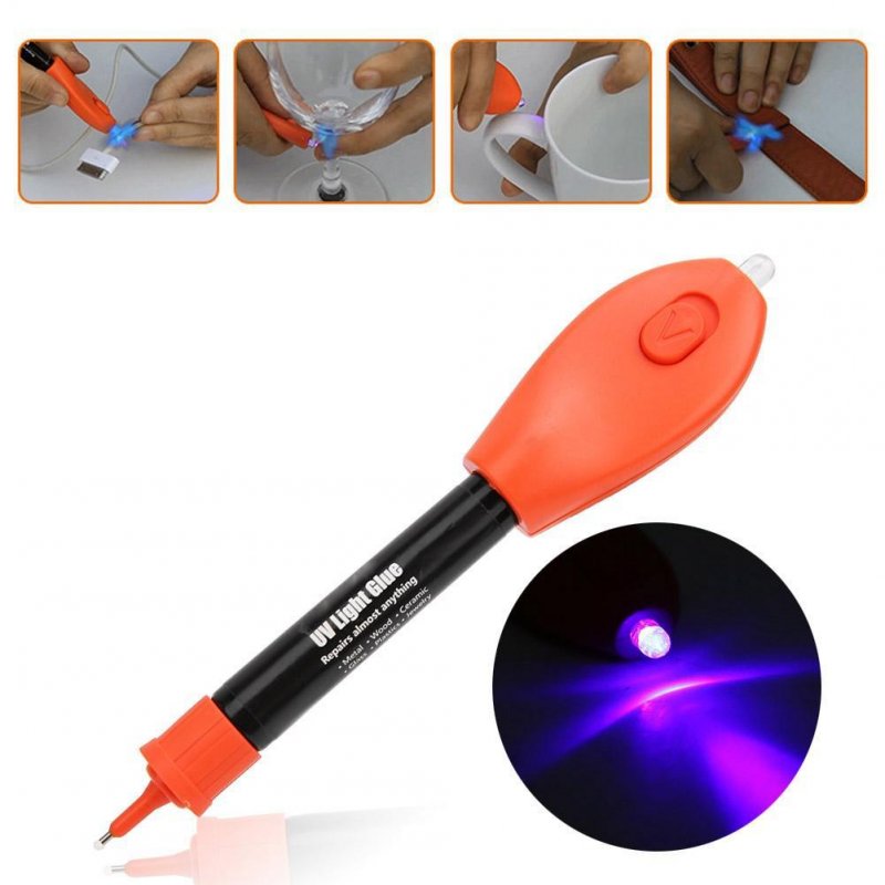 Light Glue Pen Transparent Adhesive Liquid Plastic Repair Tool PVC Plastic Car Tool Glue Pen