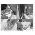 Multi Angle Ruler Movable Template Angle Measuring Model Tool