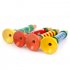 Multi Color Baby kids Wooden Whistling Music Toys Horn Trumpet Instruments musical infant learning music early education
