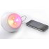 Multi Color LED Mood light with Speaker and FM Radio   enjoy 9 different LED modes and listen to your own music while relaxing