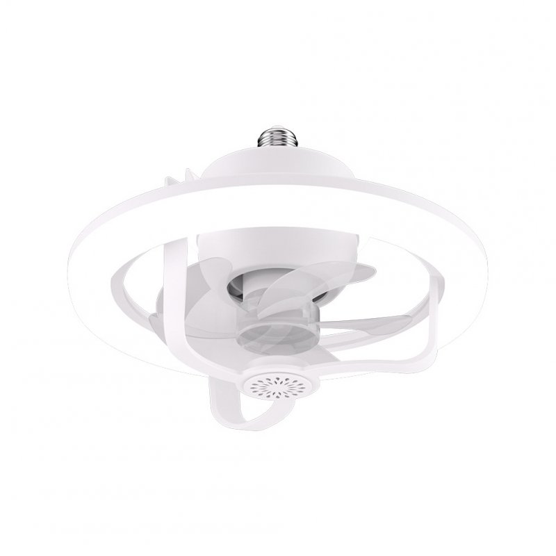 Multi-Directional Ceiling Fan With Lights Modern Indoor Ceiling Fans Lamp Fixture Adjustable Wind Speeds RGB LED Fan E27 Lamp