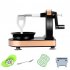 Multi Fruit Peeler Best Potato Peeler With Fruit Cutter Fork And Pad Spare Blade Anti Slip Sucker Base Stainless Steel Fruit And Vegetable Peeler For Potatoes 5