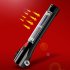 Multi Function Car Safety Hammer Flashlight Emergency Escape Tool With Window Breaker Seatbelt Cutter Tool black