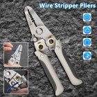 Multi-Function Electrician Pliers Wire Cutter Stainless Steel Wire Crimper Wire Stripper Tool