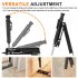 Multi Function Scribing Tool 3 in 1 Marking Tool Heavy duty Scribing Ruler Line Measuring Hand Tools For Woodworking Construction Leather Work Black plastic mod