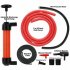 Multi Purpose Siphon Transfer Pump Kit with Dipstick Tube Fluid Fuel Extractor Suction Tool