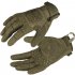 Multi Purpose Work Gloves Flexible Grip Anti slip Touchscreen Elastic Band Design Safety Gloves For Men Women Army Green S