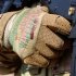 Multi Purpose Work Gloves Flexible Grip Anti slip Touchscreen Elastic Band Design Safety Gloves For Men Women Army Green S