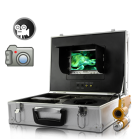 Multi Use Underwater Camera Set together with a 7 Inch LCD screen and a classic metallic Case