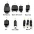 Multi connector solar battery charger for cellphones iPhone  including  Motorola  LG  Nokia  Samsung  Sony Ericsson  and any media player that uses a mini USB p