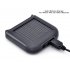 Multi connector solar battery charger for cellphones iPhone  including  Motorola  LG  Nokia  Samsung  Sony Ericsson  and any media player that uses a mini USB p