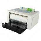 Multi currency counterfeit note detector and counter that lets you accurately count and detect 800 currency bills per minute 