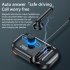 Multi function Car  Mp3  Player Audio Receiver Fast Charging Bluetooth compatible Car Kit black