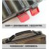 Multi function Double Deck Sided Wooden Shrimp Plastic Fishing Tackle Box Tool Container Case Gun color Double sided 14 piece fake bait box