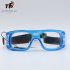 Multi function Outdoor Sports Safety Glasses Cycling Basketball Football Sports Ski Protective Goggles Elastic Sunglasses Dark blue