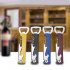Multi function Wine  Corkscrew Stainless Steel Wine Bottle Cap Remover Bar Household Accessories Crimson