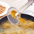 Multi functional 2 in 1 Stainless Steel Filter Spoon Spider Strainer Ladle with Clip for Fried Food