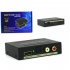 Multi functional Audio Splitter Hdmi compatible To Hdmi compatible audio spdif r l Audio Signal Converter black